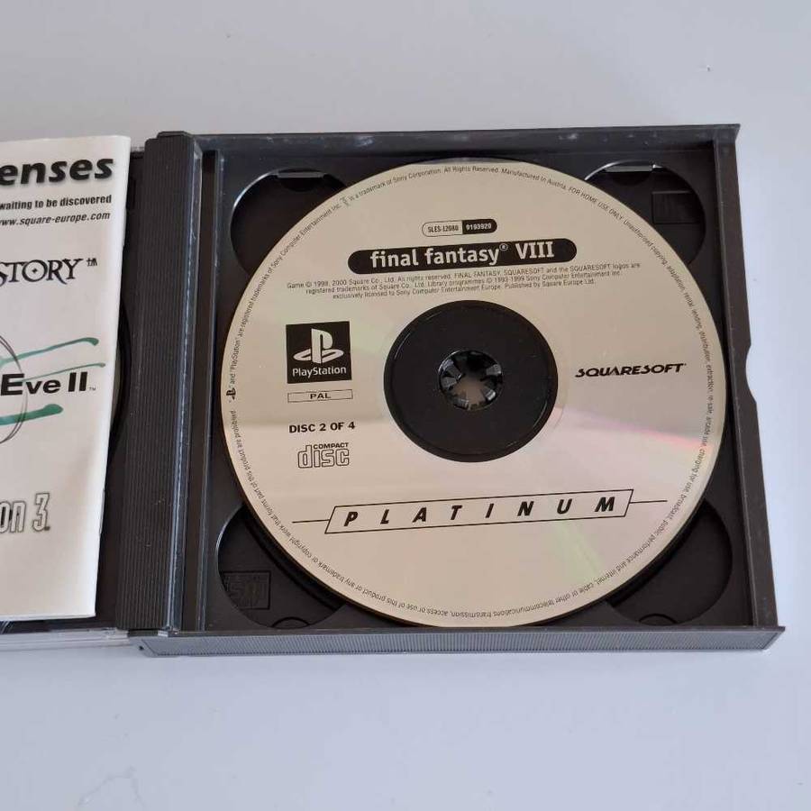 Final Fantasy VIII Playstation 1 Pal