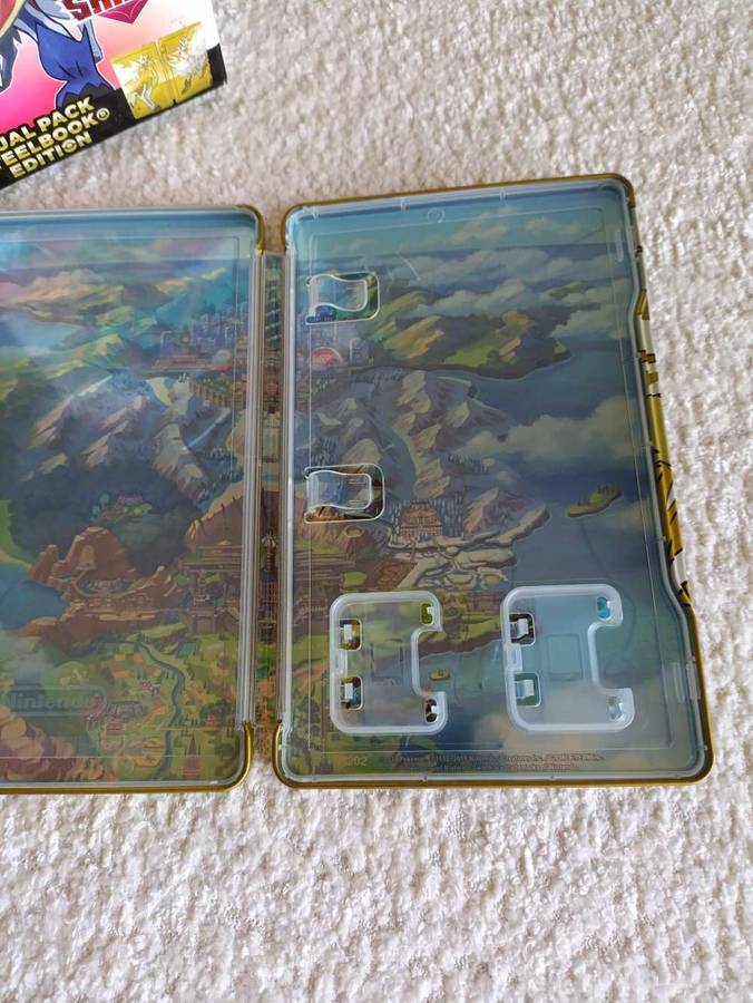 Pokémon Shield +Pokémon Sword Steelbook Edition Nintendo Switch