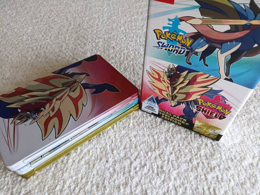 Pokémon Shield +Pokémon Sword Steelbook Edition Nintendo Switch