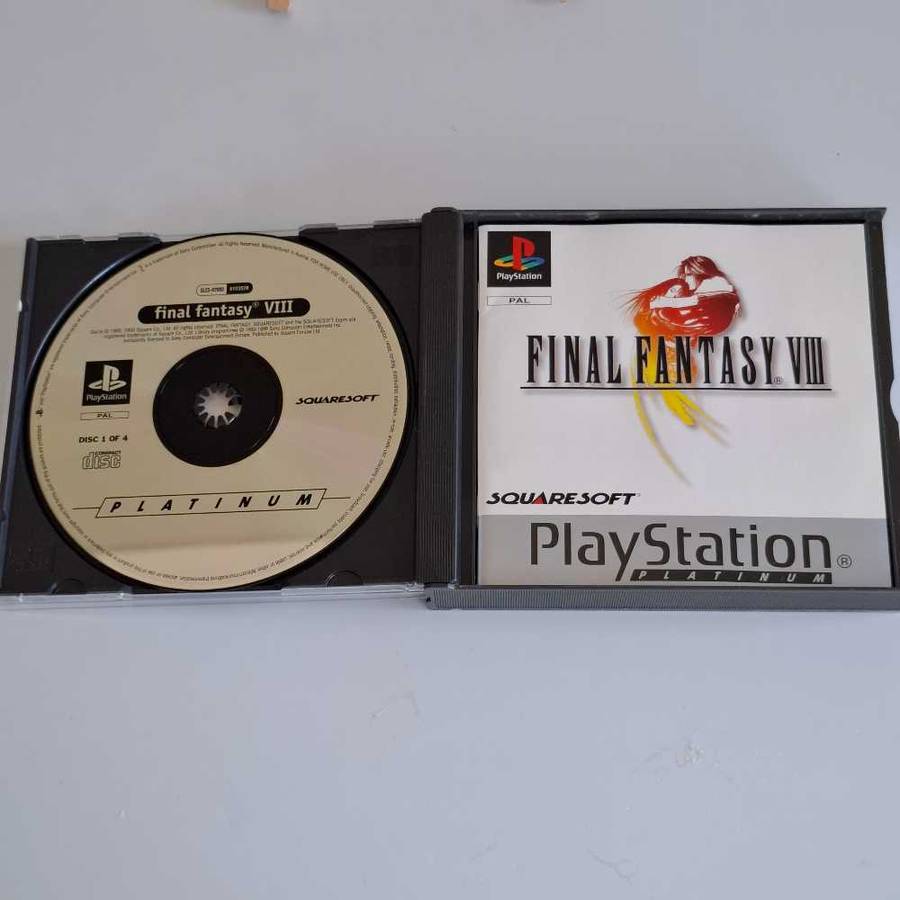 Final Fantasy VIII Playstation 1 Pal