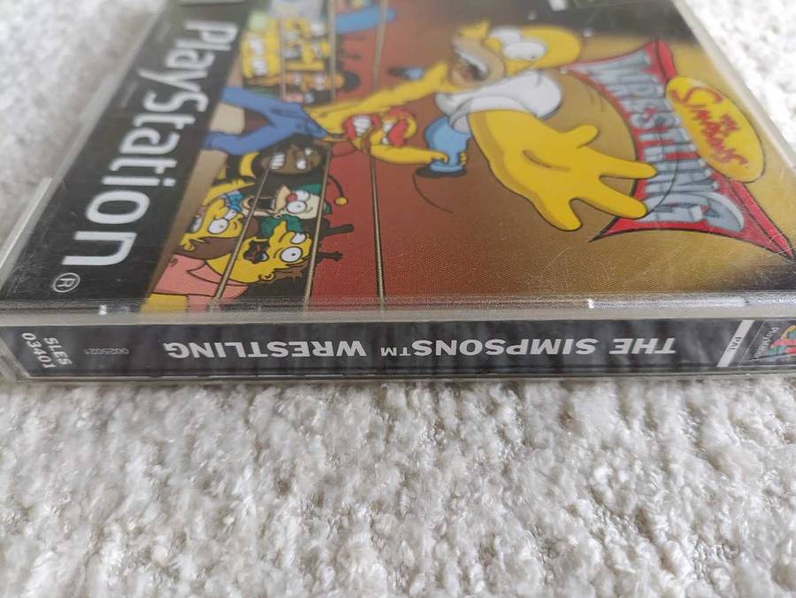 The Simpsons Wrestling Playstation 1 PAL