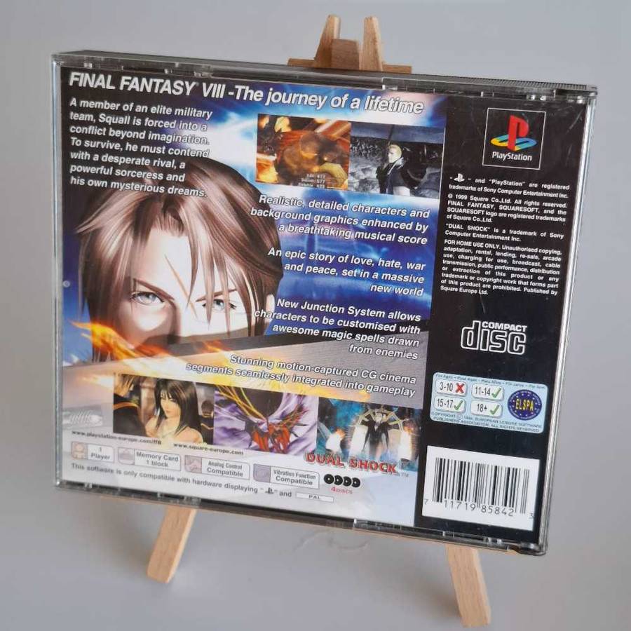 Final Fantasy VIII Playstation 1 Pal
