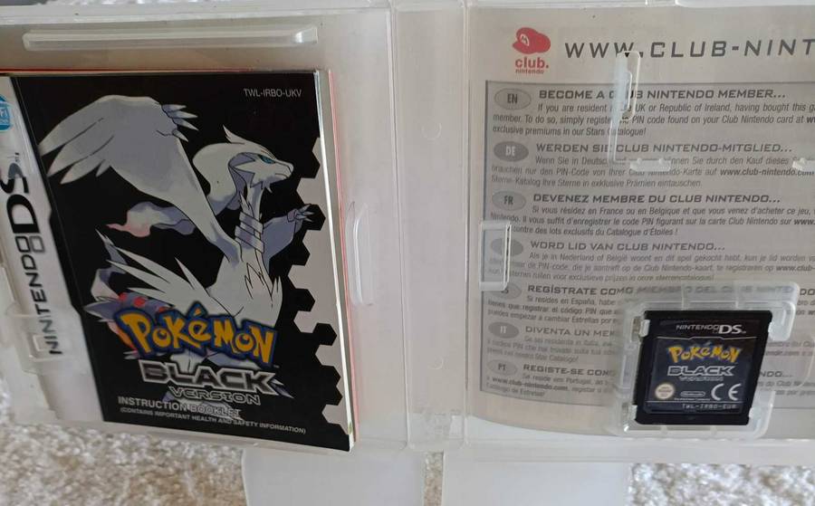 Pokémon Black Version Nintendo Ds