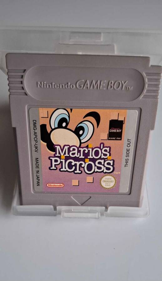 Mario's Picross Gameboy
