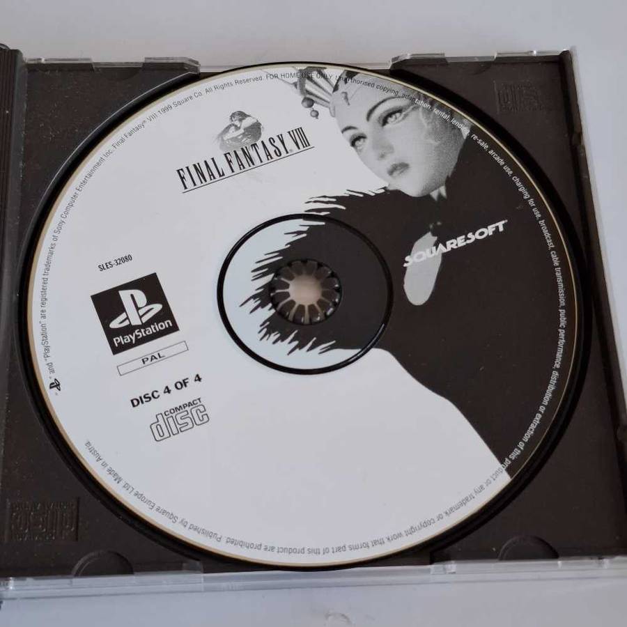 Final Fantasy VIII Playstation 1 Pal