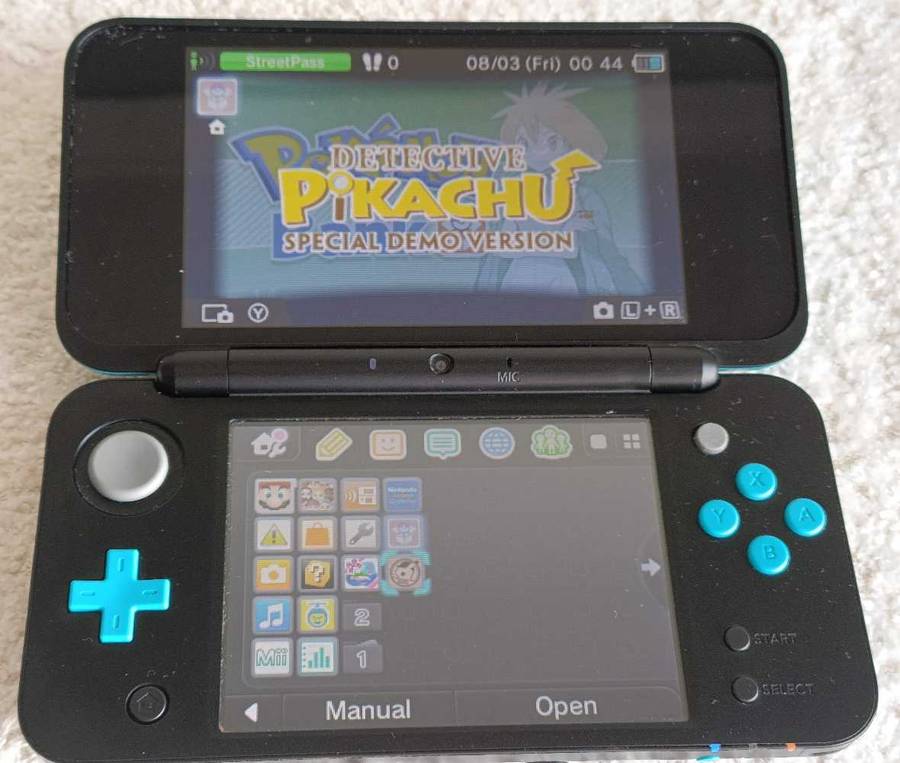 'New' Nintendo 2Ds Xl Console +, Original Charger