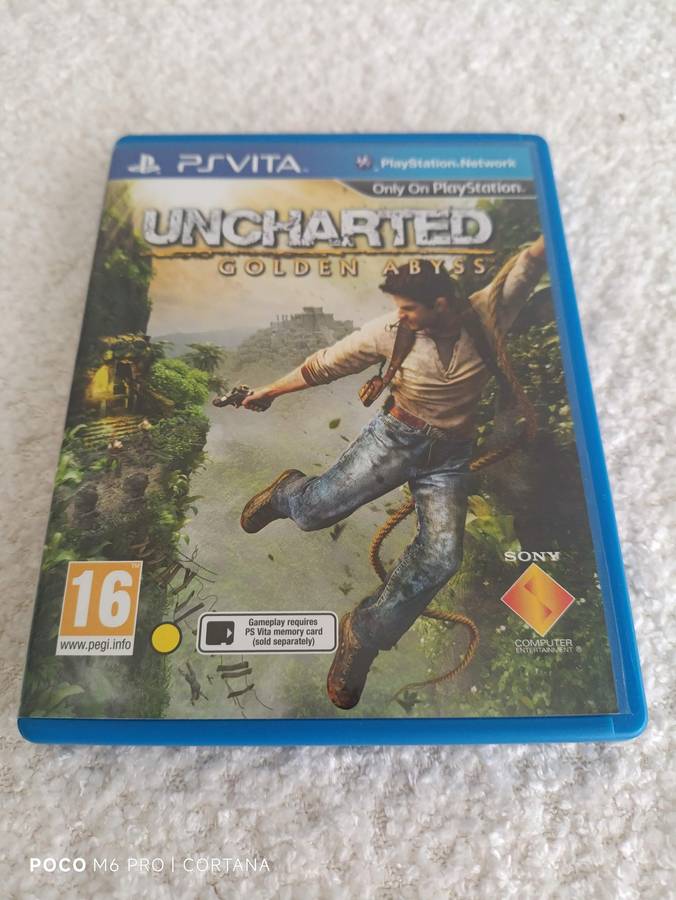 Unchartered Golden Abyss PS Vita