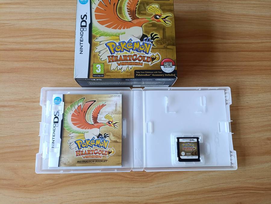Pokémon Heartgold Version Nintendo DS Big Box CIB