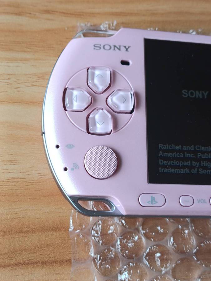 Sony Psp 'Blossom' Pink +Original Charger