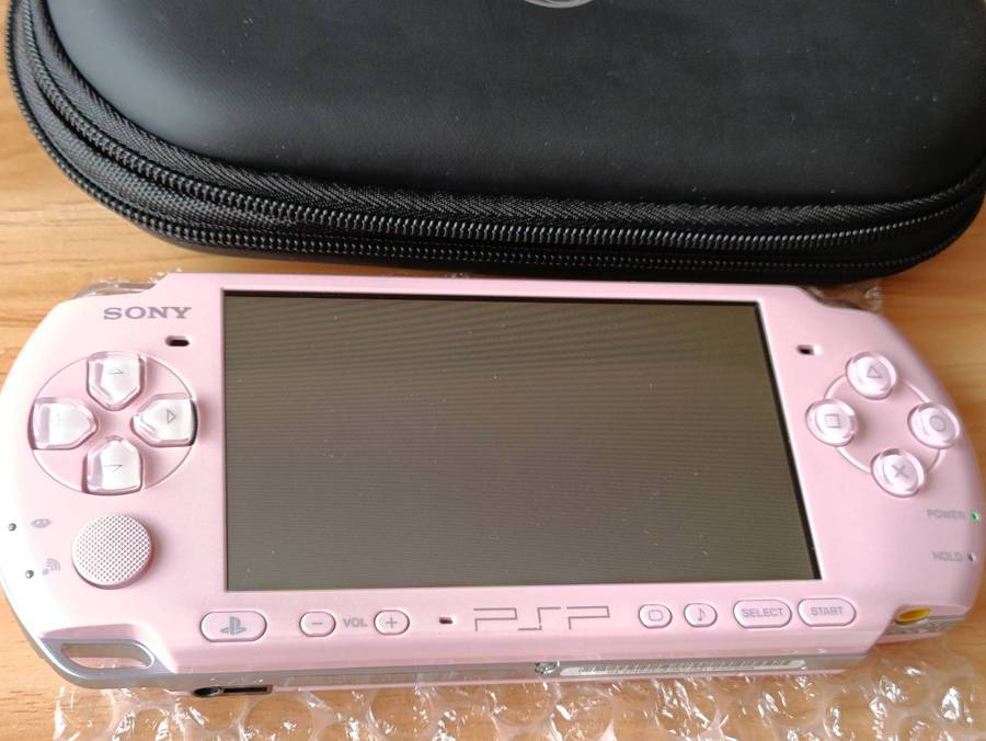 Sony Psp 'Blossom' Pink +Original Charger