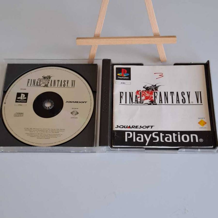 Final Fantasy VI Playstation 1 PAL