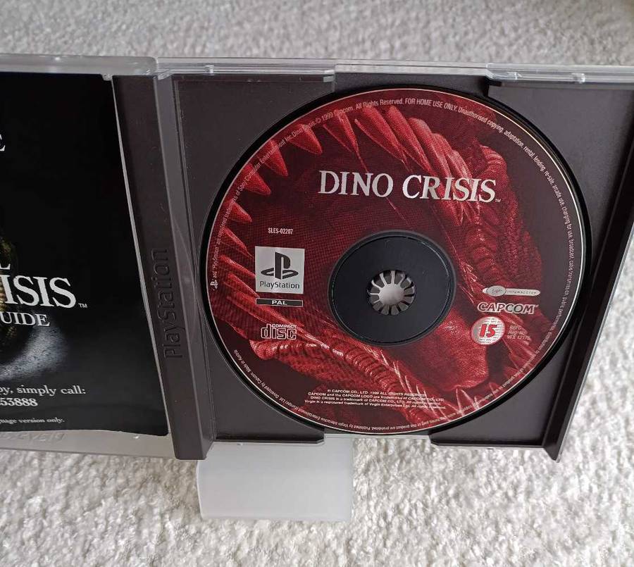 Dino Crisis  Playstation 1 PAL Region