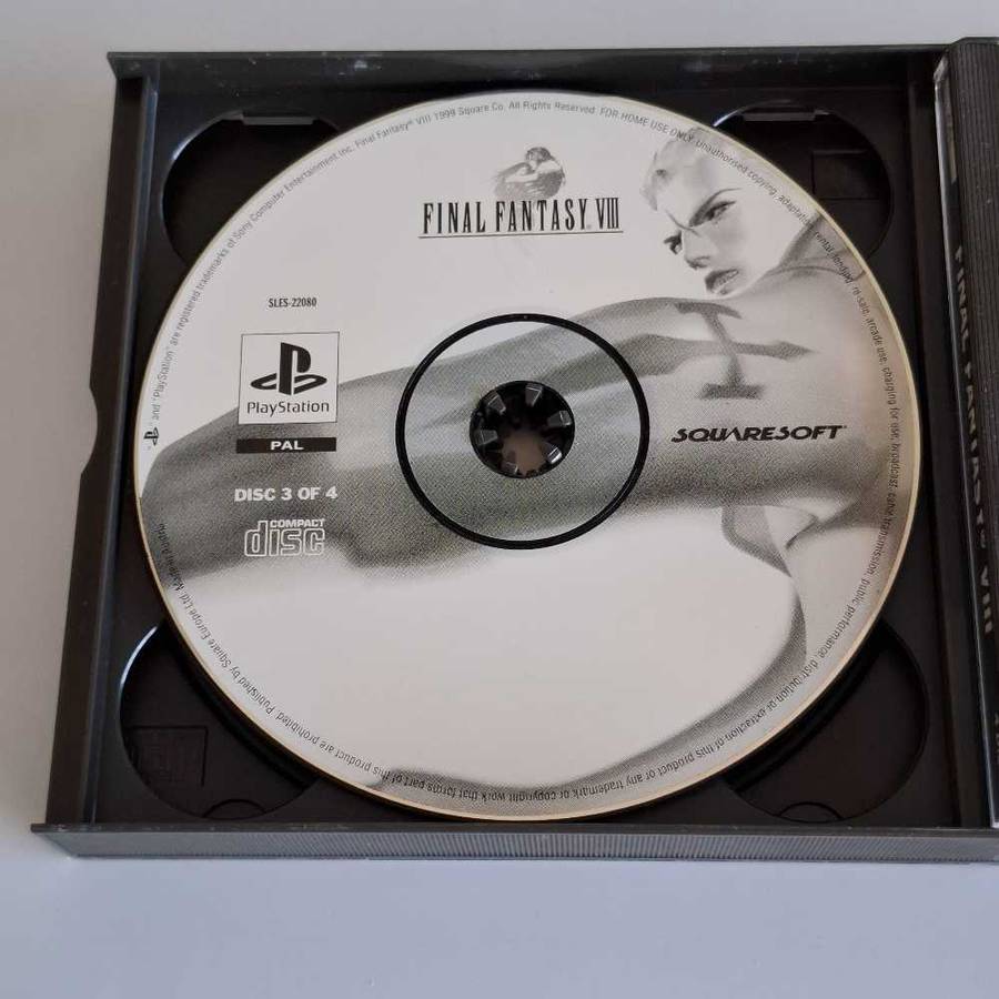 Final Fantasy VIII Playstation 1 Pal