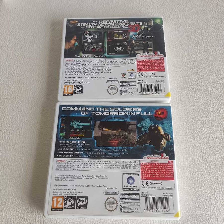 Tom Clancy Nintendo 3ds Game Bundle