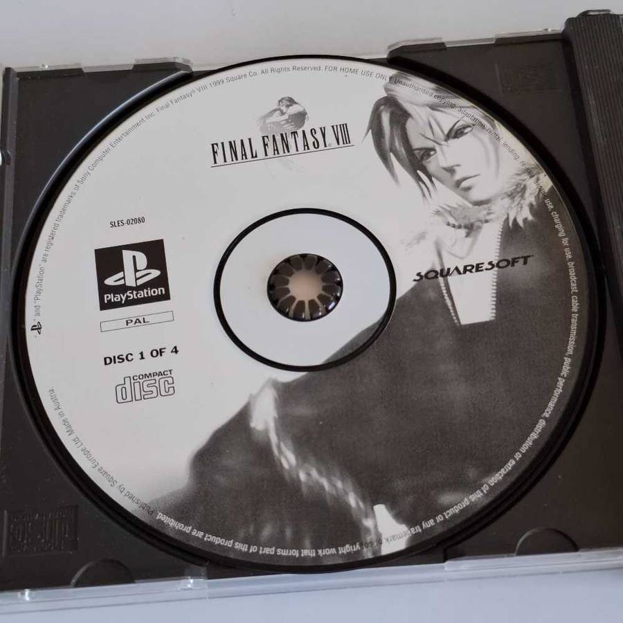 Final Fantasy VIII Playstation 1 Pal