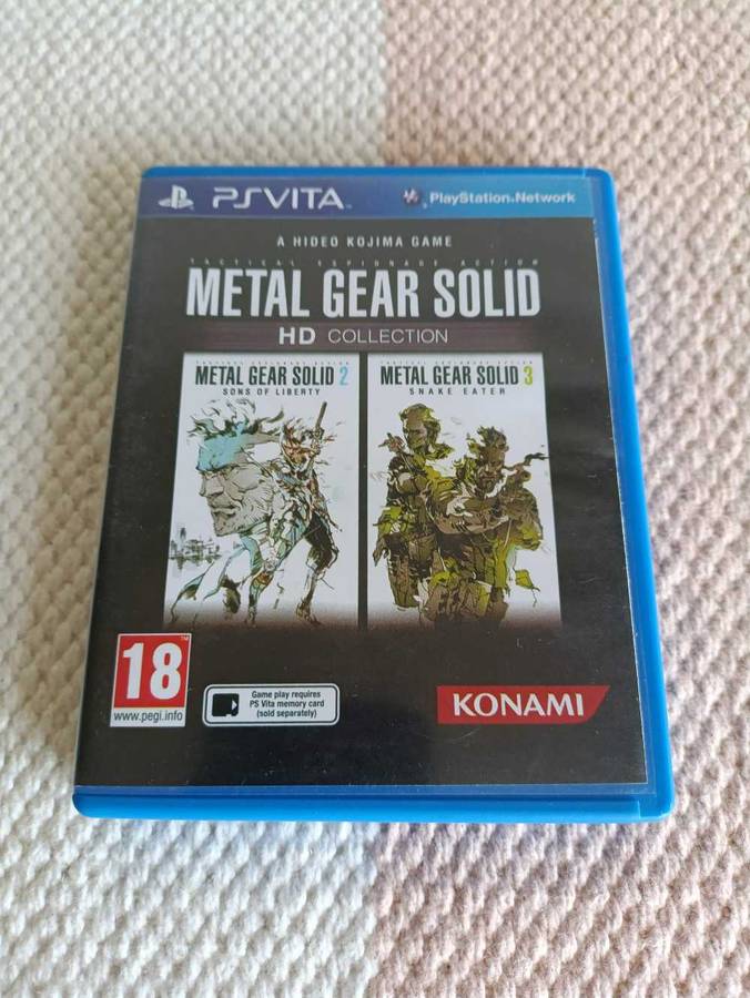 Metal Gear Solid HD Collection PS Vita Reprinted Art