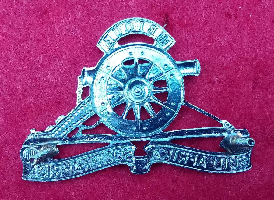 SOUTH AFRICAN ARTILLERY CAP BADGE