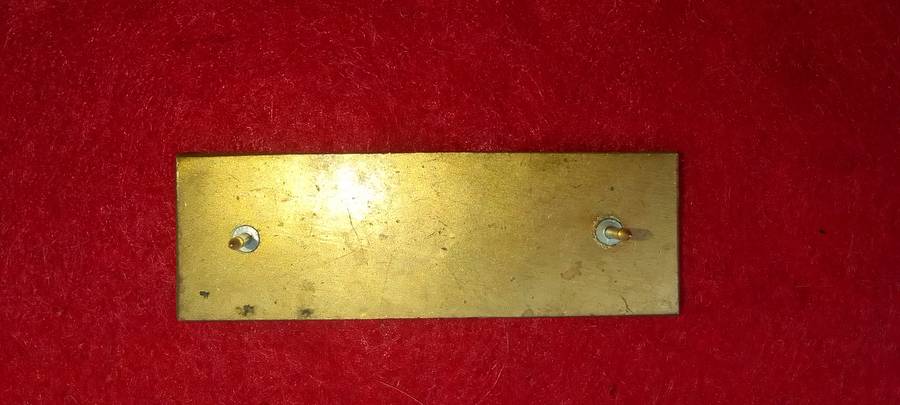 ARMY HQ COMMAND BAR ALL PINS