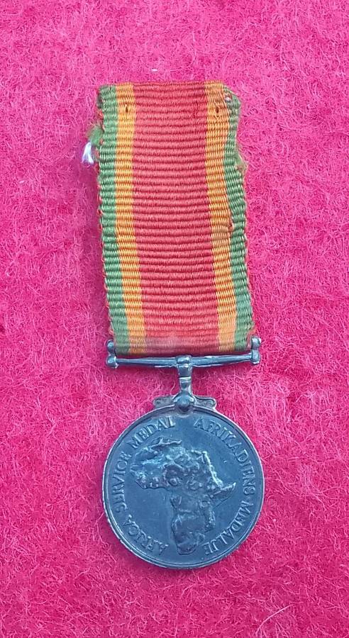 WWII - Africa Service Medal - Miniature medal