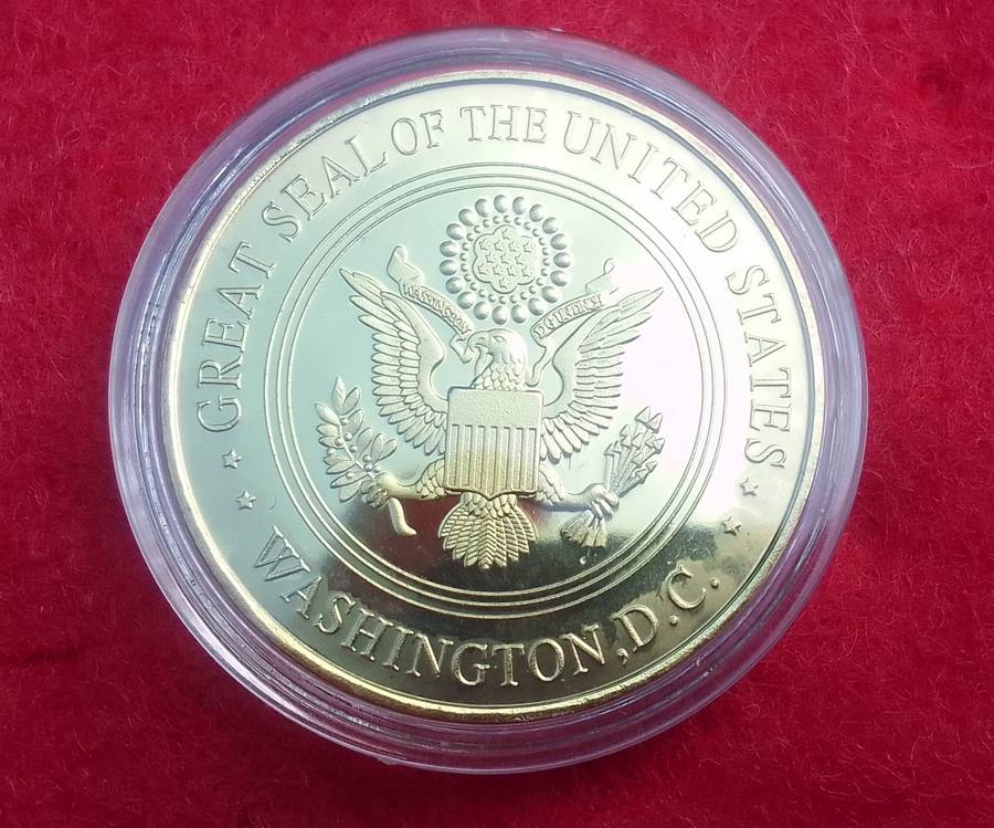 USA NAVY SEALS CHALLENGE COIN