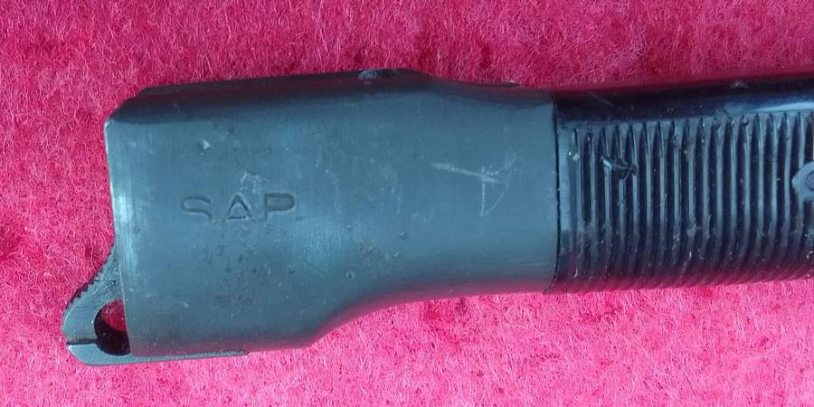 FN FAL BAYONET WITH LEATHER FROG