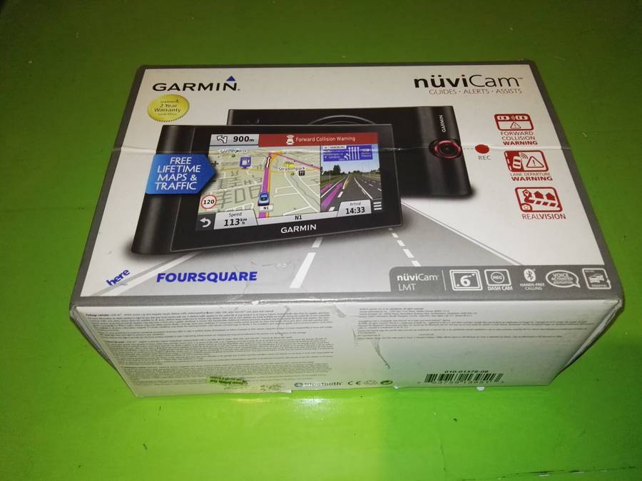 Garmin NuviCam LM with Mount and Vehicle Power Supply