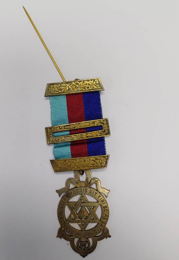 Vintage (1924) Silver Masonic Royal Arch Jewel (G Kenning and Sons)