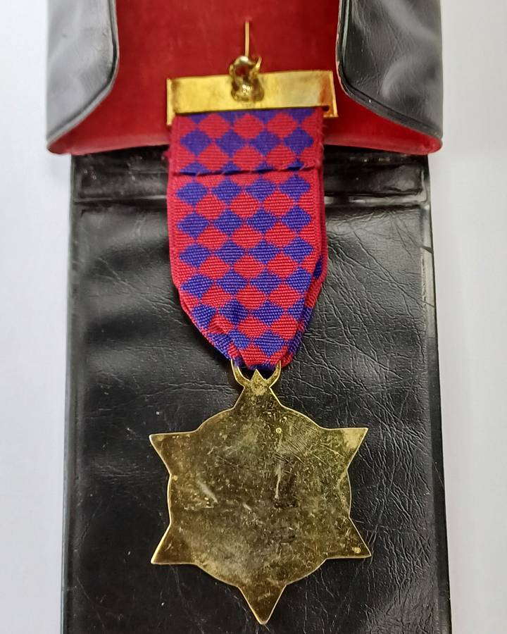 The Gold Fields Royal Arch Chapter Medal