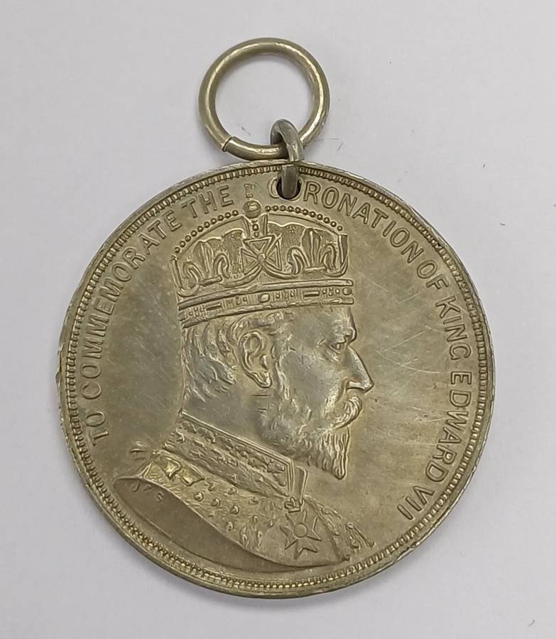 Natal 1902 Silver Coronation Medal King Edward VII