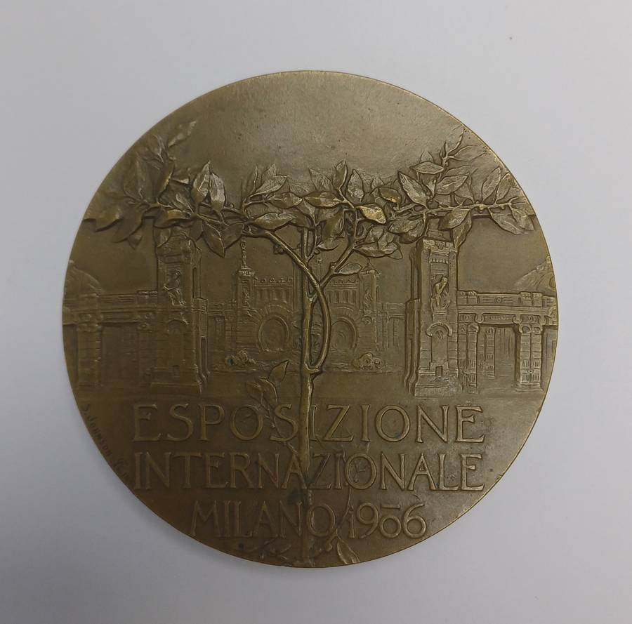 Milan 1906 International Exhibition Medal By Giannino Castiglioni