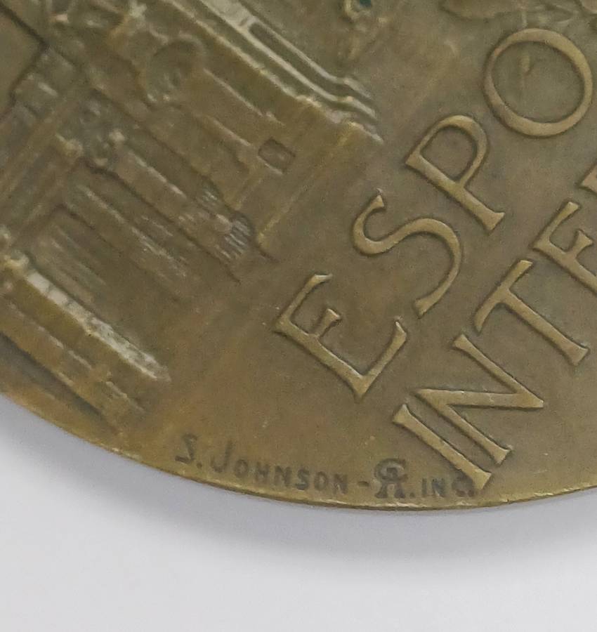 Milan 1906 International Exhibition Medal By Giannino Castiglioni