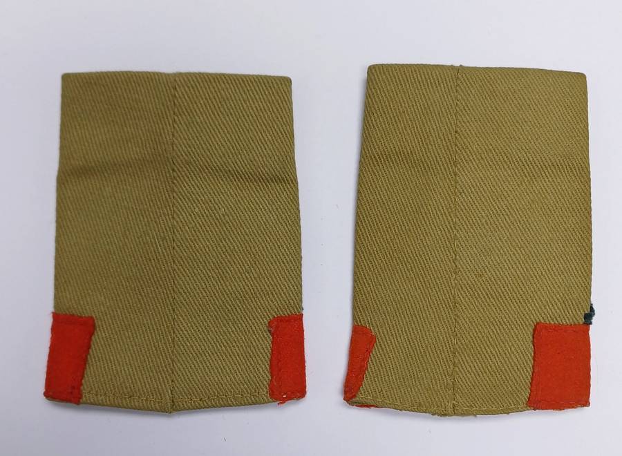 WWII Pair of 6th SA Armoured Division Shoulder Flashes