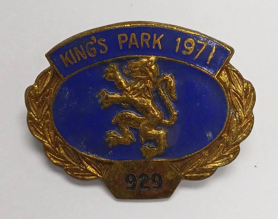 Kings Park Rugby Stadium Members Badge 1967, 1968, 1970 and 1971
