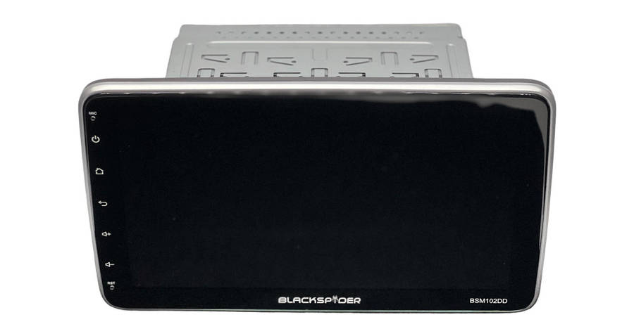 Blackspider BSM102DD 10.1 Wireless Apple CarPlay and Android Auto 2Din Rotate Radio