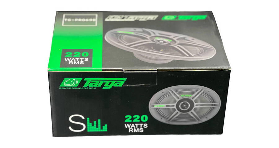 Targa TG-PRO69B 6x9" 220w rms Pro Series Speakers (pair)