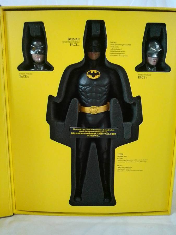Hot toys Batman 1989 movie 1/6 Scale DX09 figure