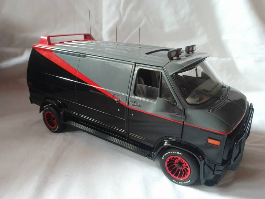 Hot wheels "A Team" van - Elite edition 1:18 scale