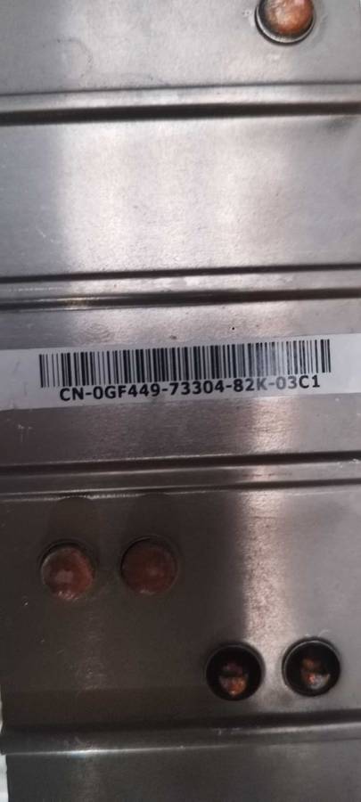 Dell server CPU heatsink