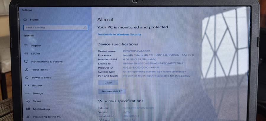 Dell Inspirion 3521 Laptop