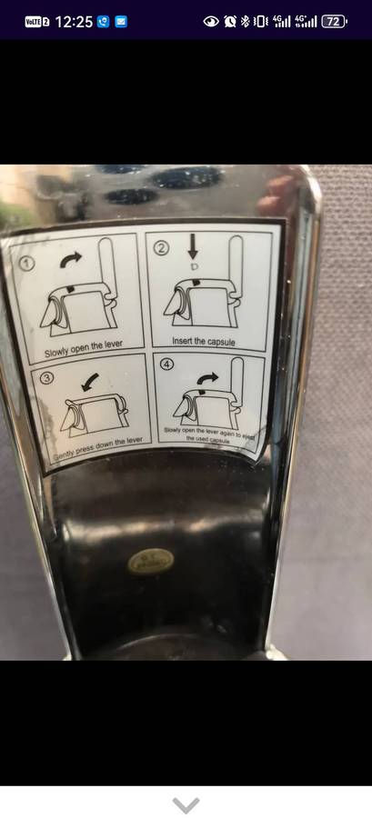 Platinum Nespresso Maker