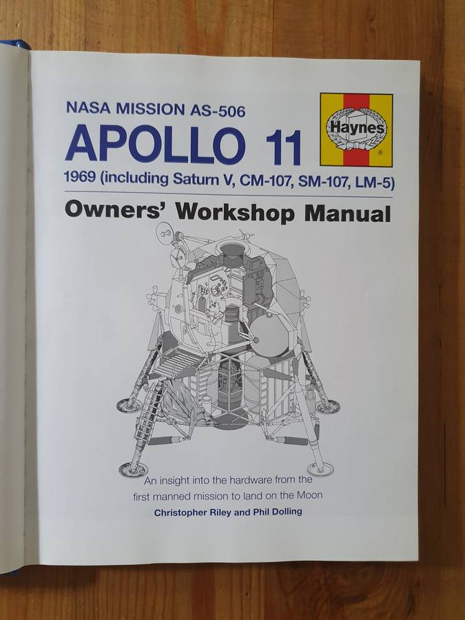 Apollo 11 1969 Moon Landing Guide (Haynes Manual)