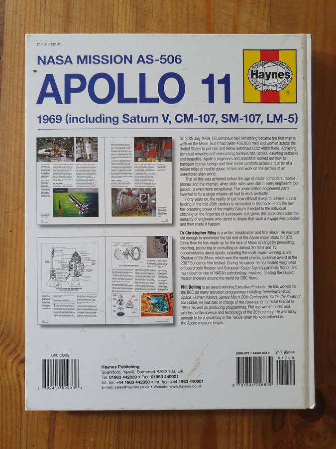 Apollo 11 1969 Moon Landing Guide (Haynes Manual)