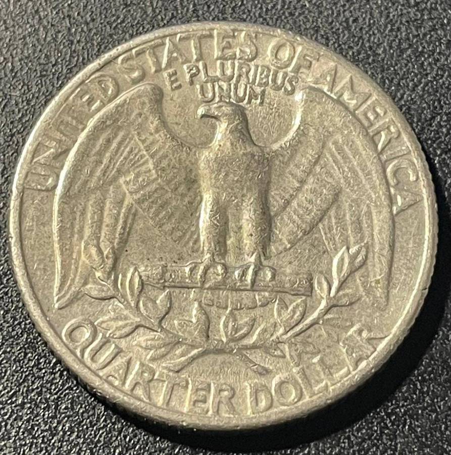 USA - 1967 QUARTER DOLLAR FINE USED [2]