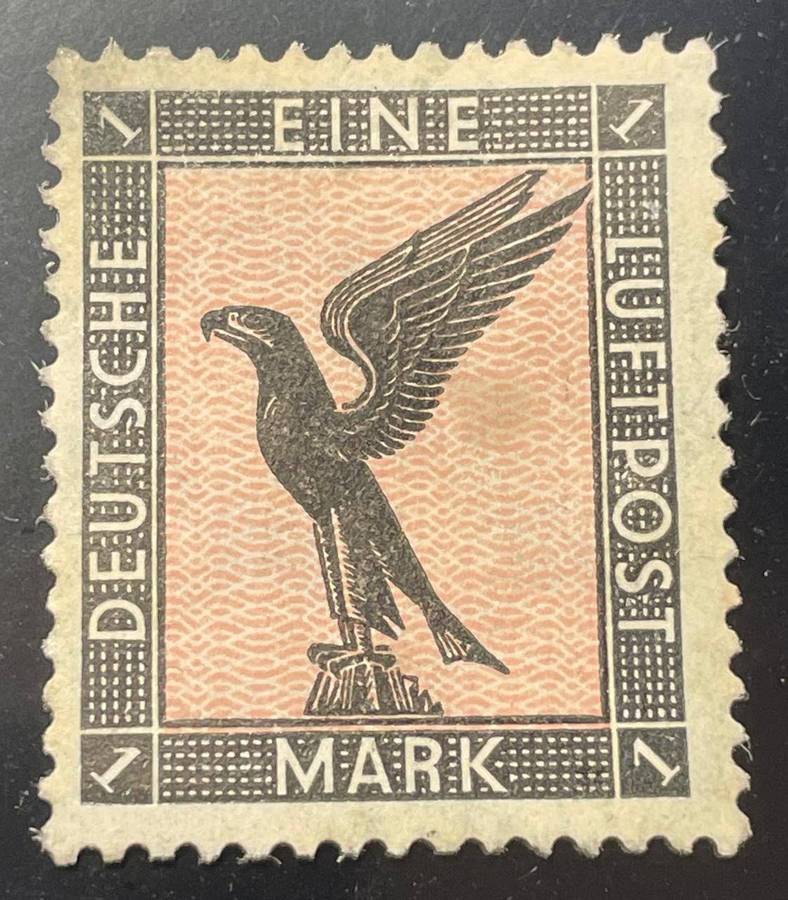 GERMANY 1926 - 1 MARK EAGLE MNH ** CV 150 EURO / R3028