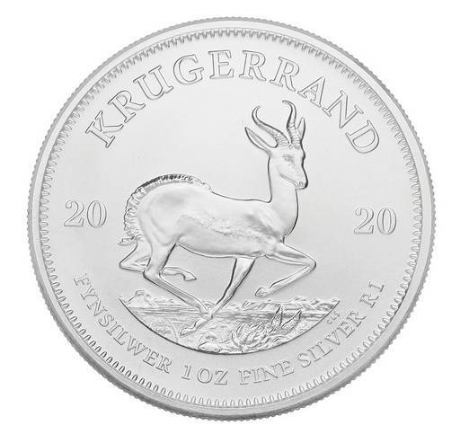 2020 1oz Silver Krugerrand Coin