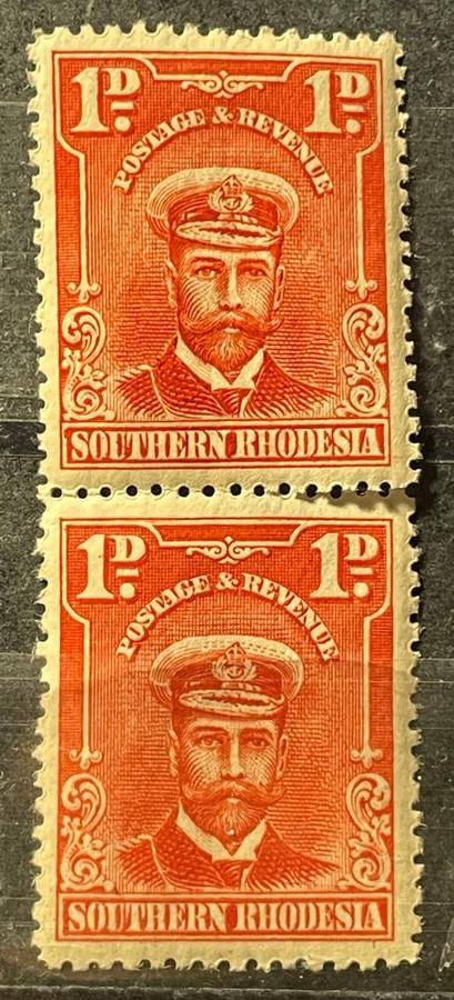 SOUTHERN RHODESIA - 1924 KGV BLOCKS AND PAIRS - MNH & MM PART 1