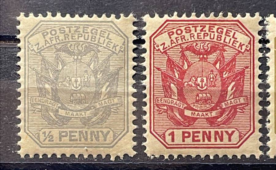 TRANSVAAL 1895 FULL MINT SET TO 10/ - WAGON WITH POLE MM*