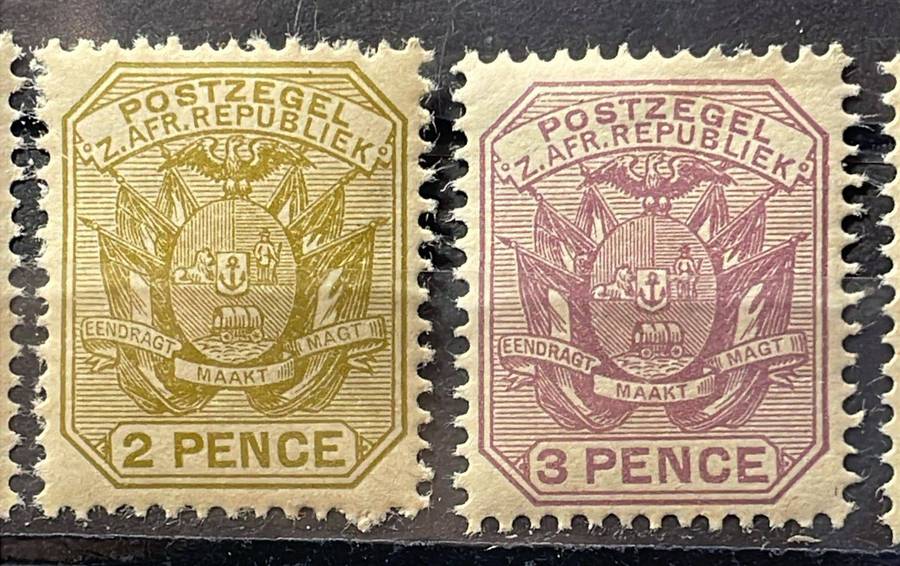 TRANSVAAL 1895 FULL MINT SET TO 10/ - WAGON WITH POLE MM*