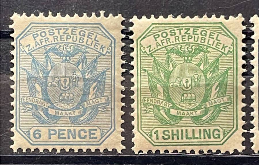 TRANSVAAL 1895 FULL MINT SET TO 10/ - WAGON WITH POLE MM*