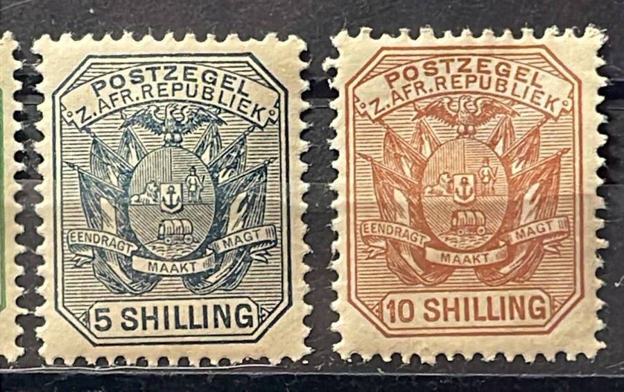 TRANSVAAL 1895 FULL MINT SET TO 10/ - WAGON WITH POLE MM*